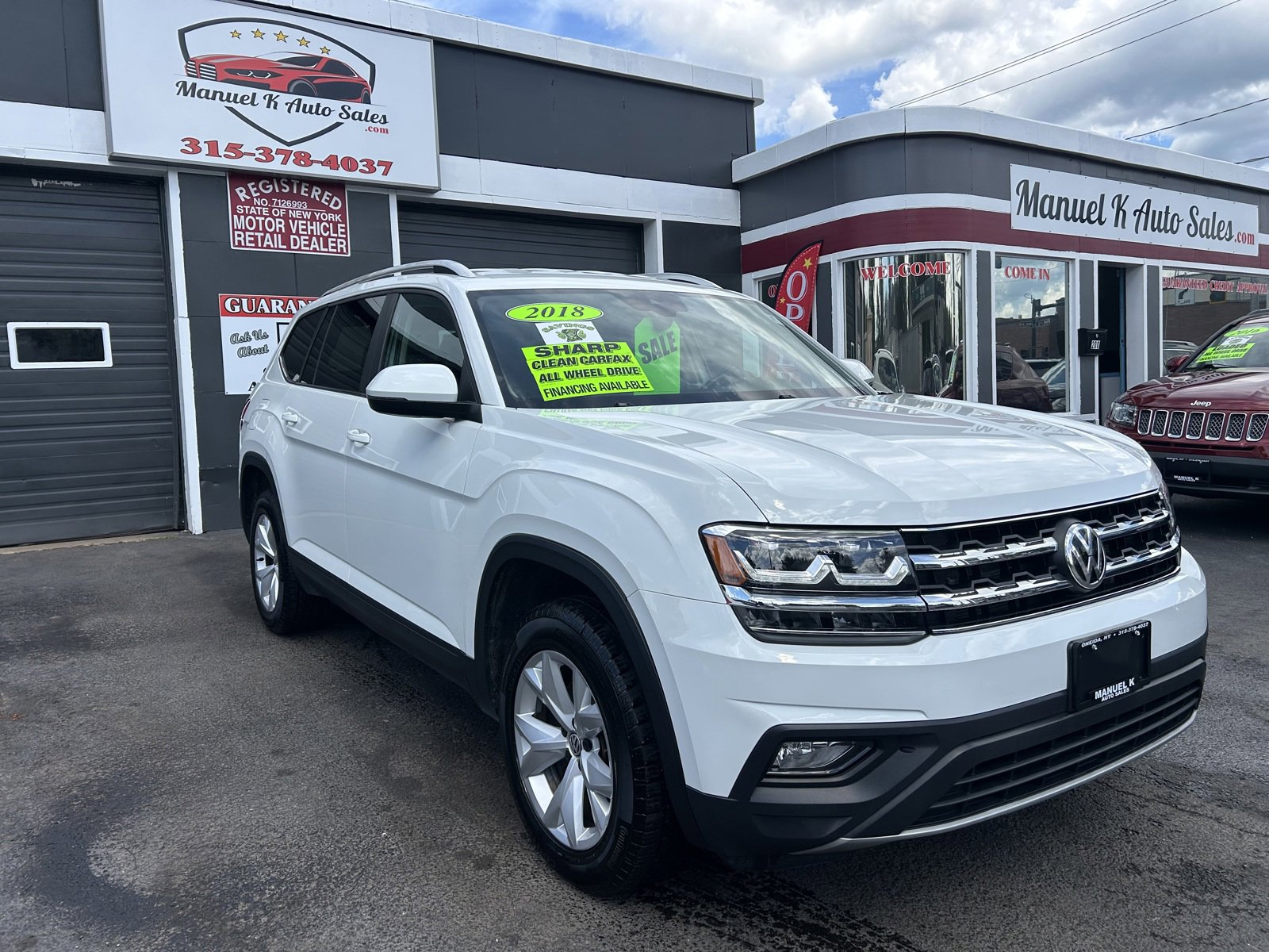Used 2018 Volkswagen Atlas SE