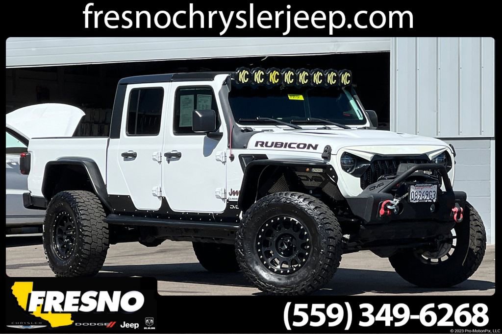 Used 2021 Jeep Gladiator Rubicon w/ LED Lighting Group image 1