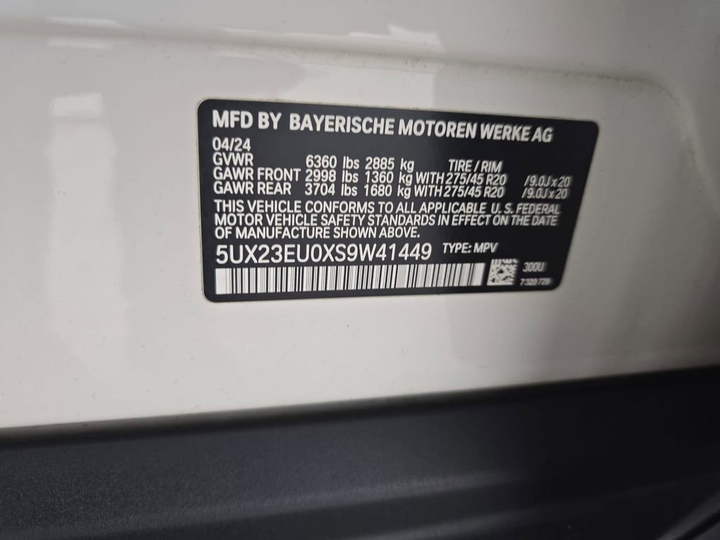 Certified 2025 BMW X5 xDrive40i w/ Parking Assistance Package AWD/4WD image 34