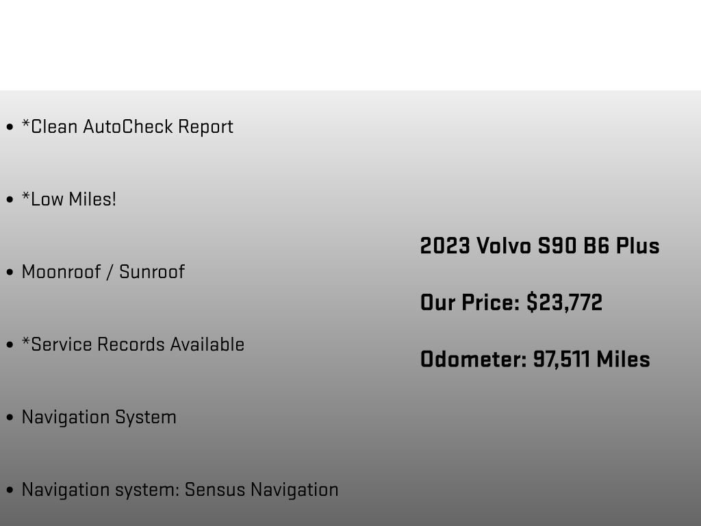 Used 2023 Volvo S90 B6 Plus AWD/4WD image 12