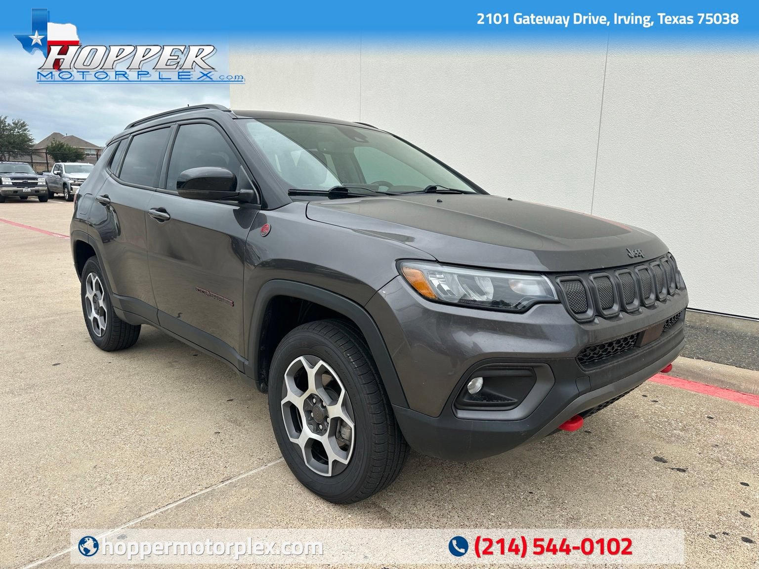 Used 2022 Jeep Compass Trailhawk w/ Sun and Sound Group AWD/4WD image 1
