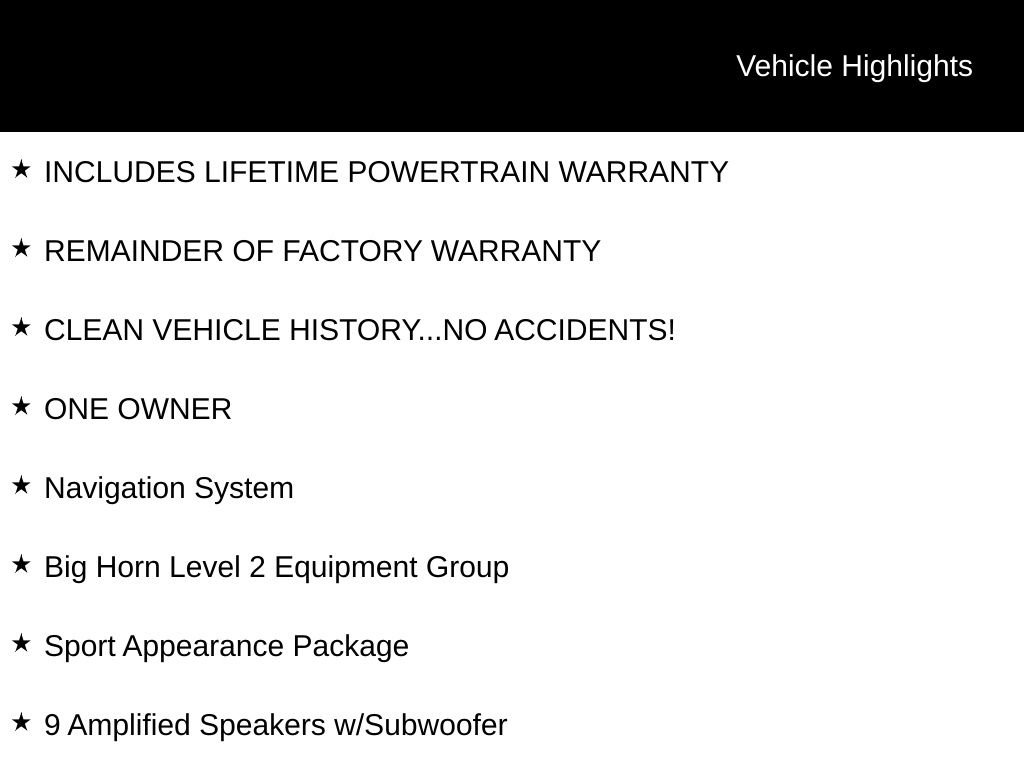 Used 2025 RAM 1500 Big Horn image 10