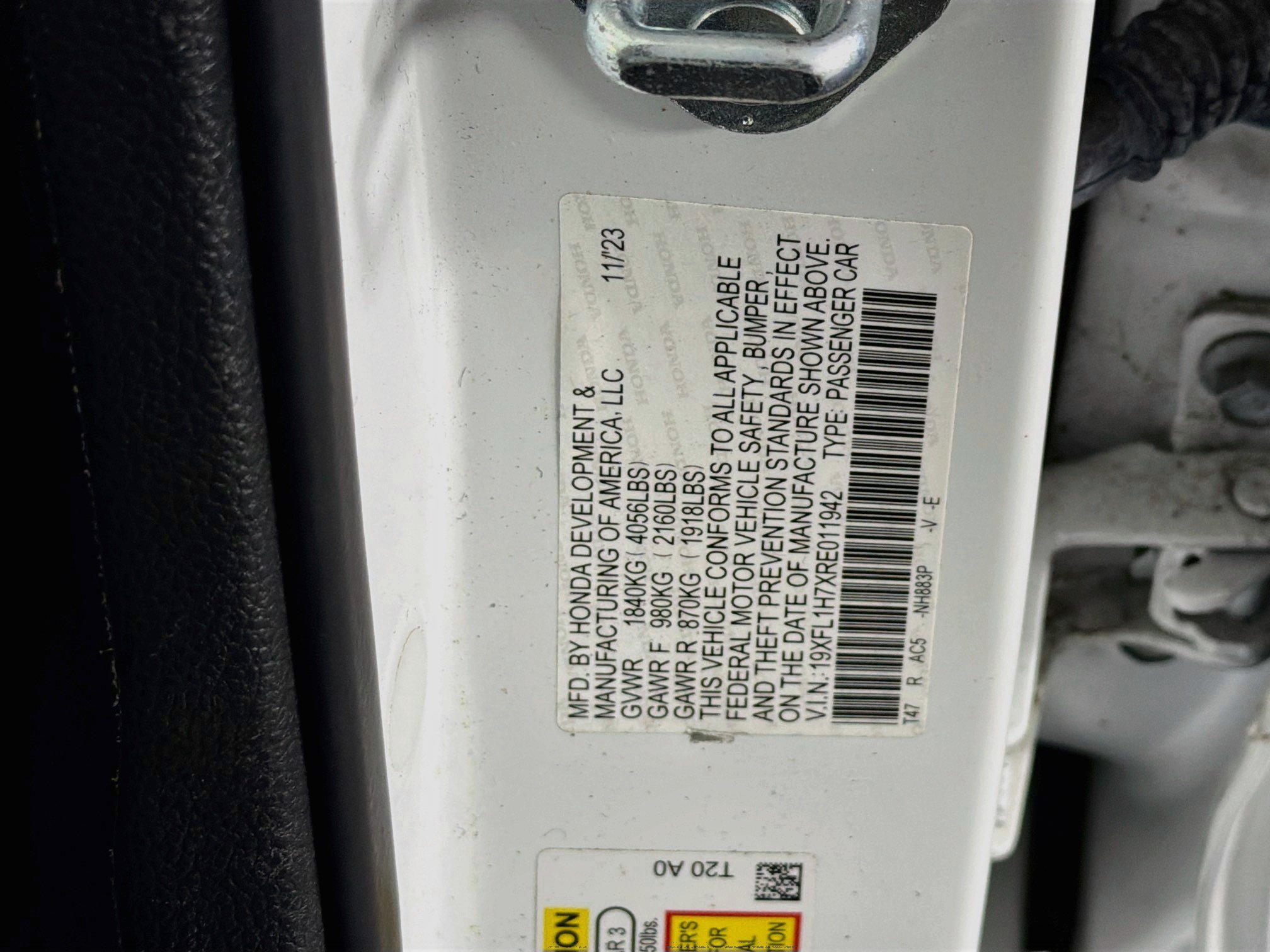 Used 2024 Honda Civic EX-L image 12