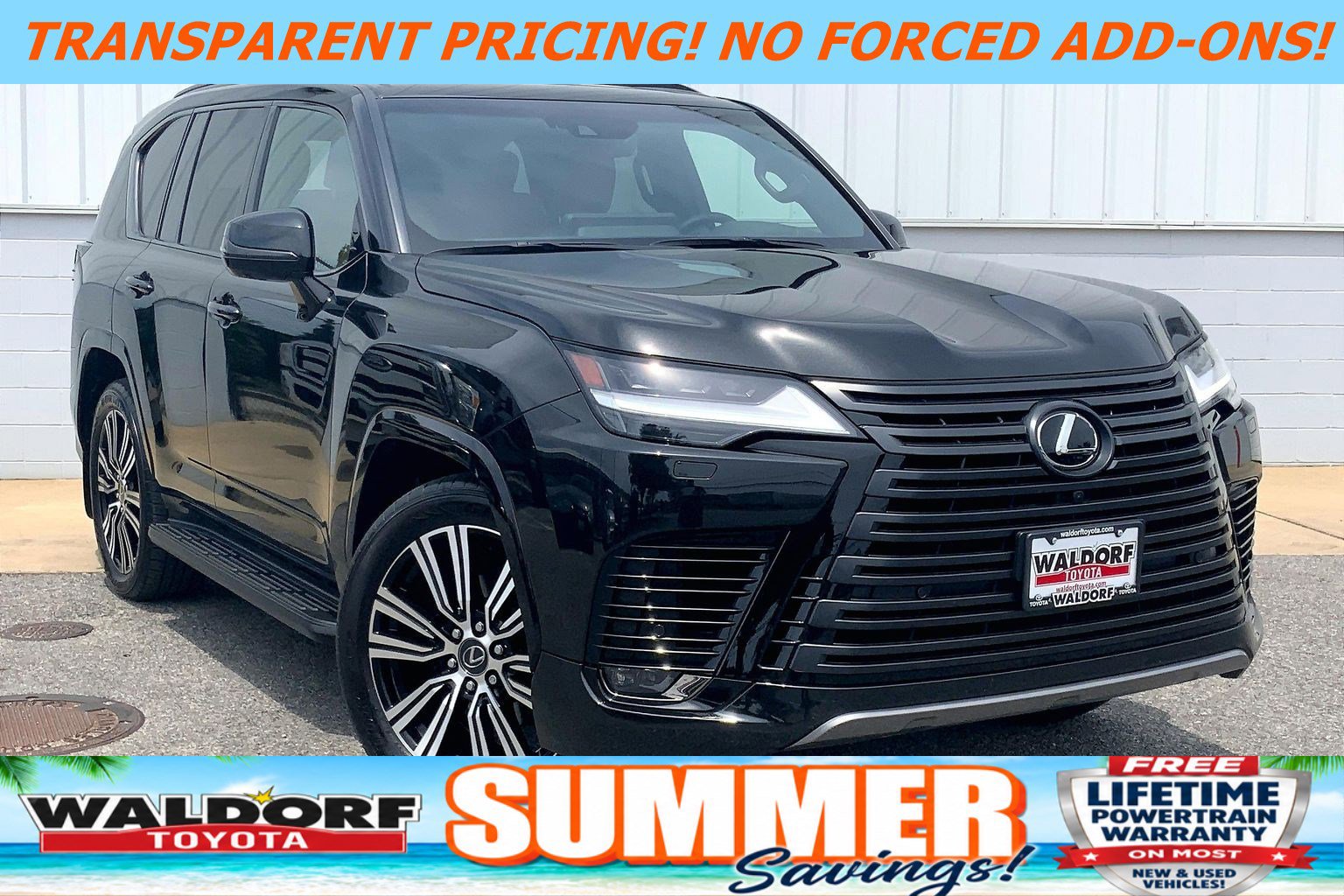 Used 2024 Lexus LX 600 4WD w/ Appearance Package