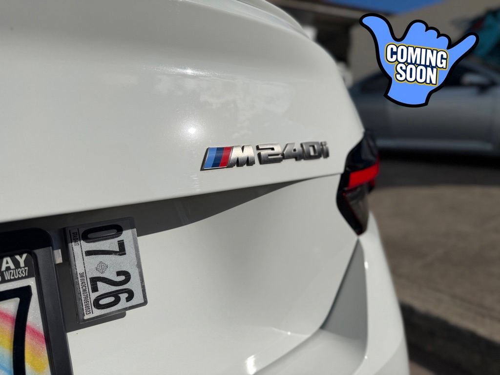 Used 2024 BMW M240i Coupe w/ Parking Assistance Package RWD image 8