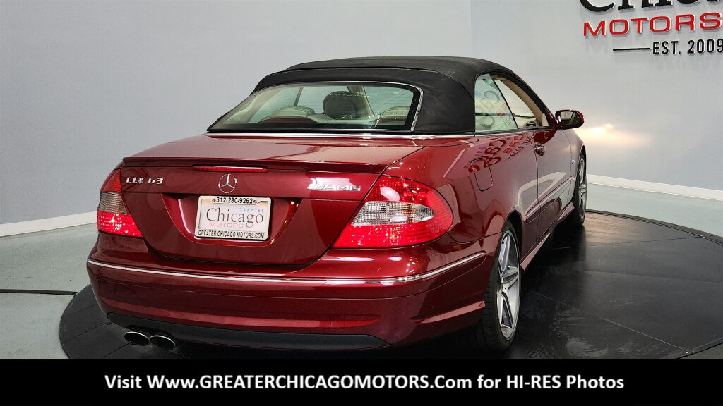 Used 2007 Mercedes-Benz CLK 63 AMG Cabriolet image 21