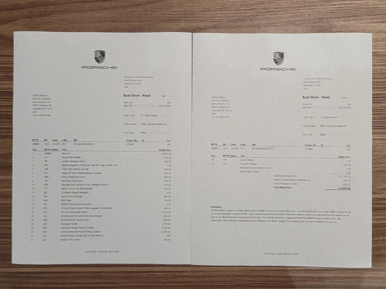 Used 2024 Porsche Macan 4 Electric image 31