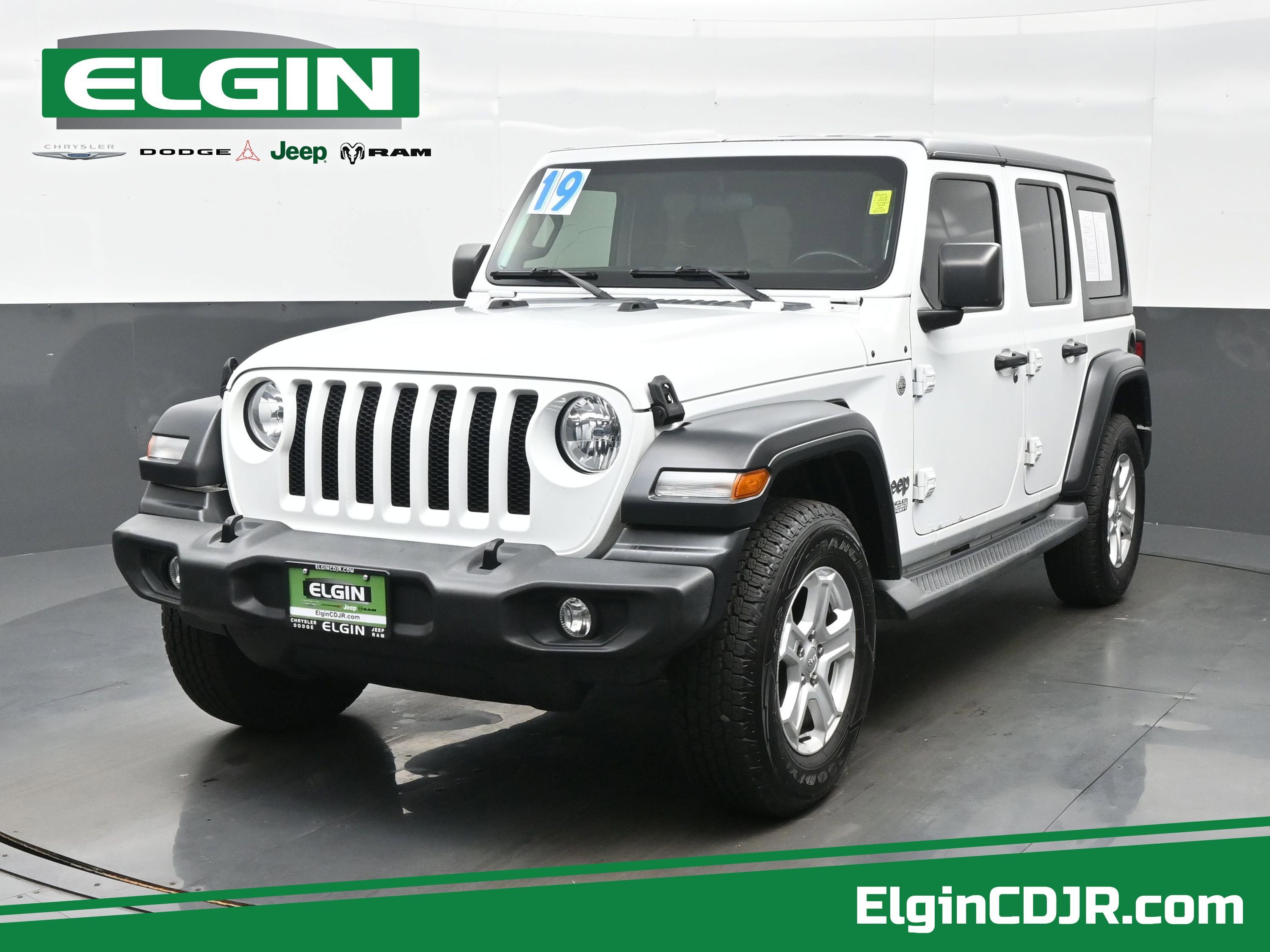 Used 2019 Jeep Wrangler Unlimited Sport S AWD/4WD image 1