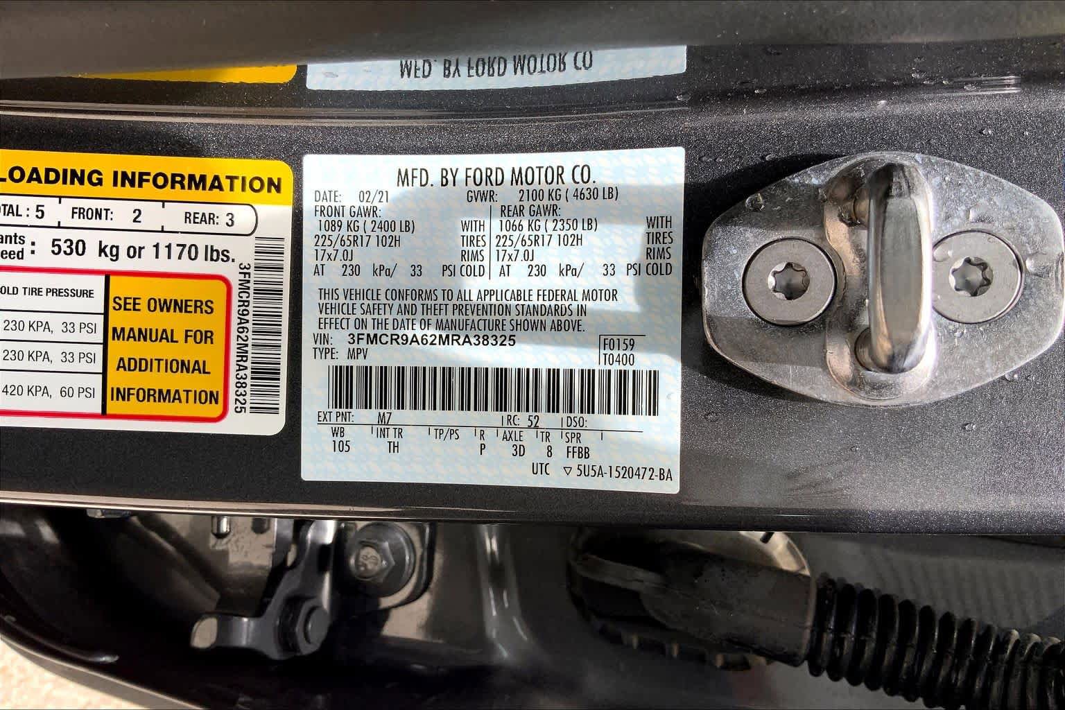 Used 2021 Ford Bronco Sport AWD/4WD image 34