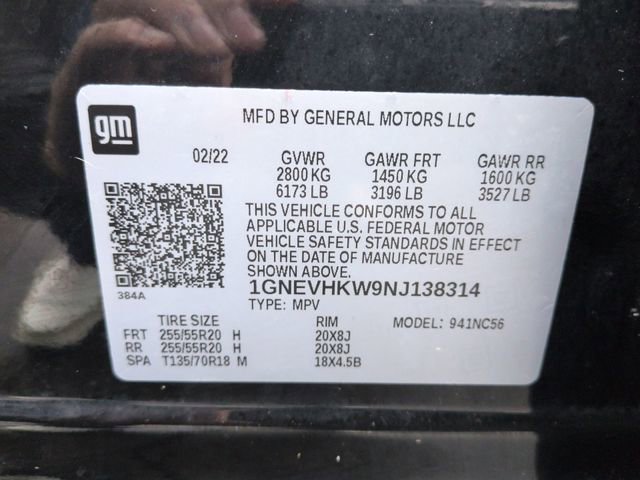 Certified 2022 Chevrolet Traverse LT w/ LT Premium Package image 35