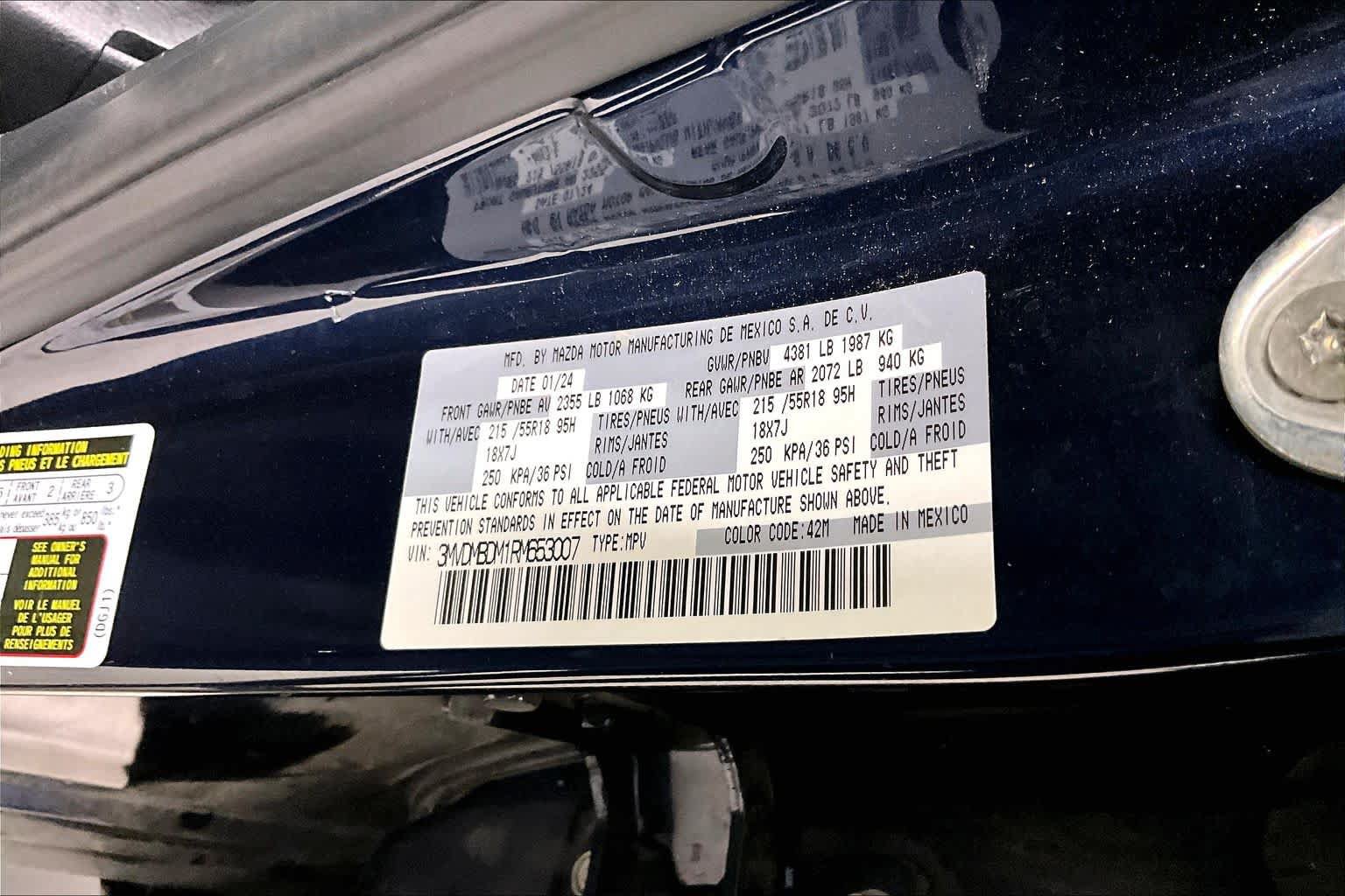 Used 2024 MAZDA CX-30 AWD 2.5 S w/ Premium Package image 34