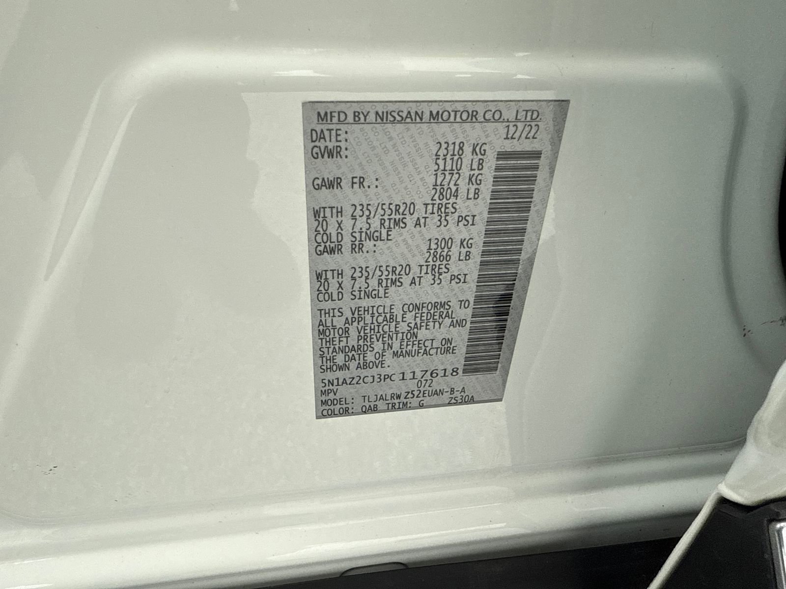 Used 2023 Nissan Murano SL w/ SL Moonroof Package image 54