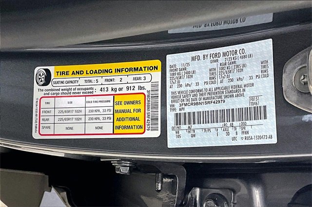 New 2025 Ford Bronco Sport Big Bend w/ Convenience Package image 8