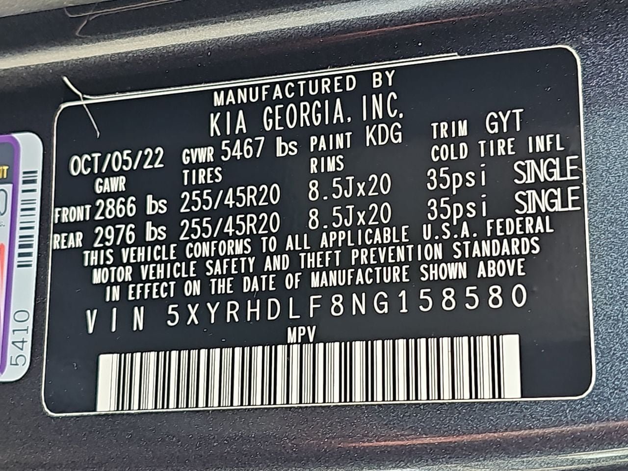 Used 2022 Kia Sorento X-Line EX AWD/4WD image 42