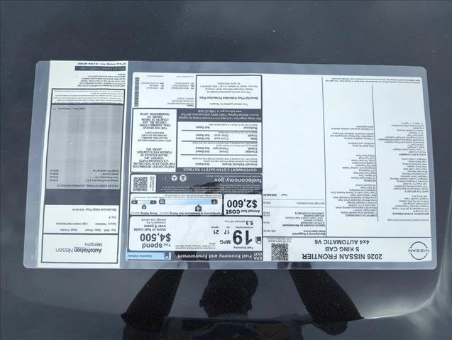 New 2026 Nissan Frontier S w/ S Utility Package image 22