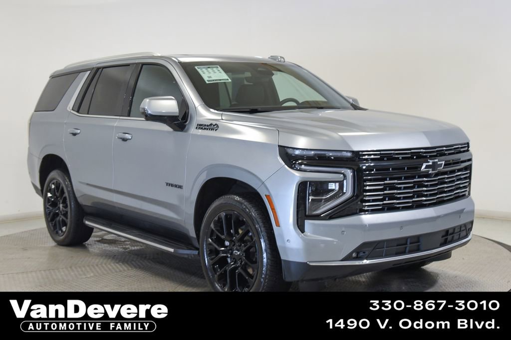 Used 2025 Chevrolet Tahoe High Country w/ Sun And Tow Package AWD/4WD image 1