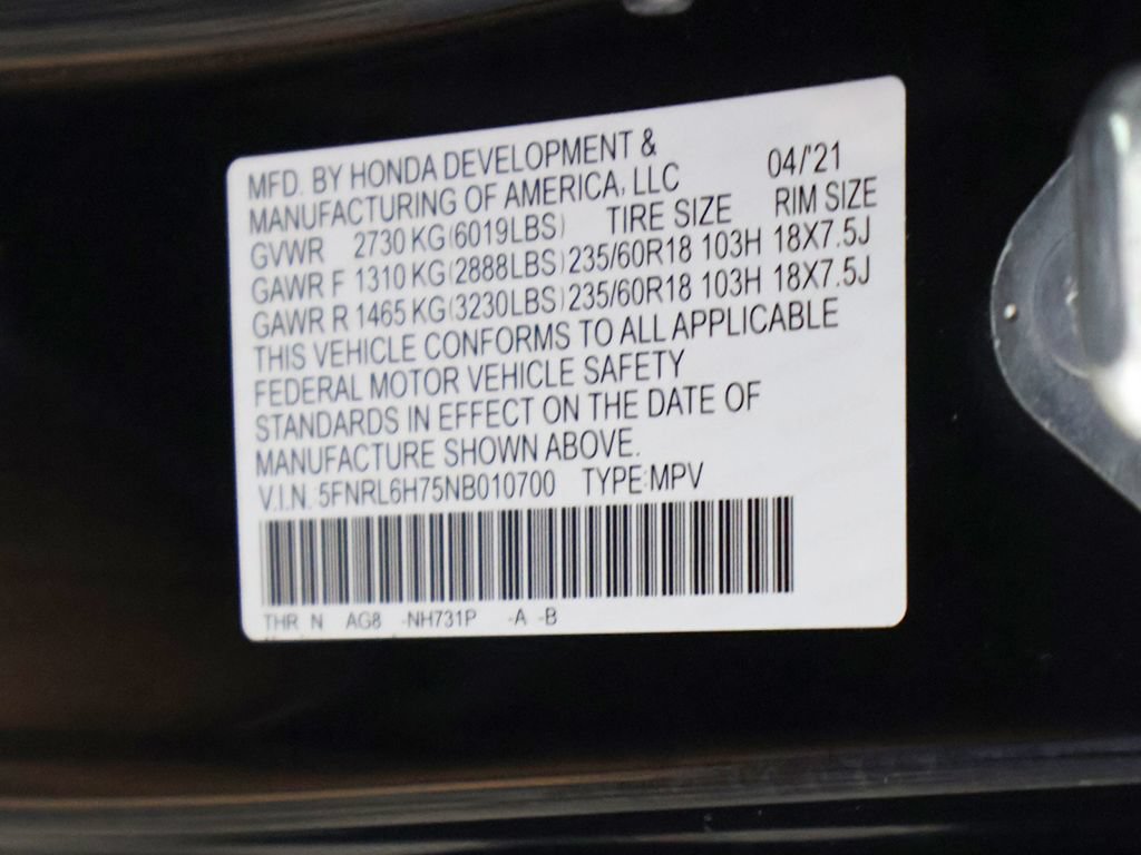 Used 2022 Honda Odyssey EX-L image 55