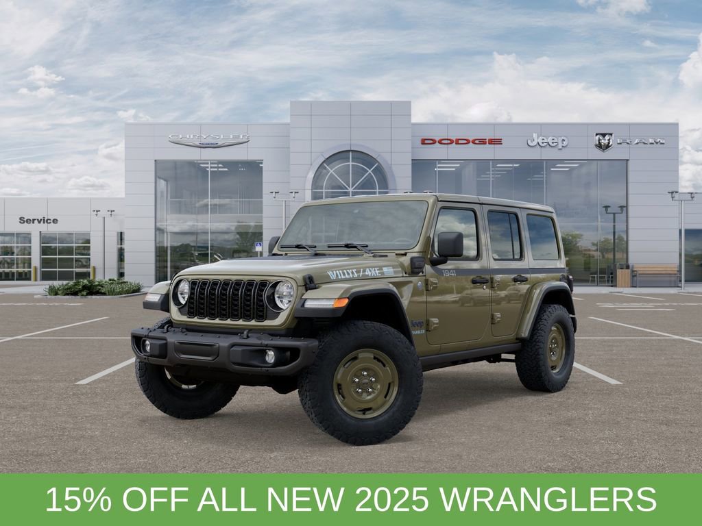 New 2025 Jeep Wrangler Unlimited Sport S 4xe