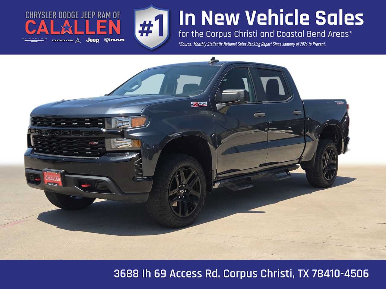 Used 2021 Chevrolet Silverado 1500 Custom Trail Boss