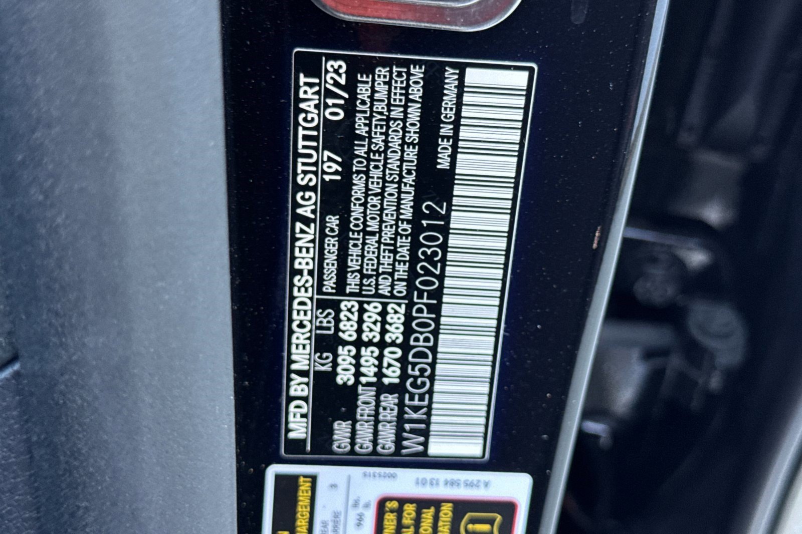 Used 2023 Mercedes-Benz EQE AMG 4MATIC Sedan image 19