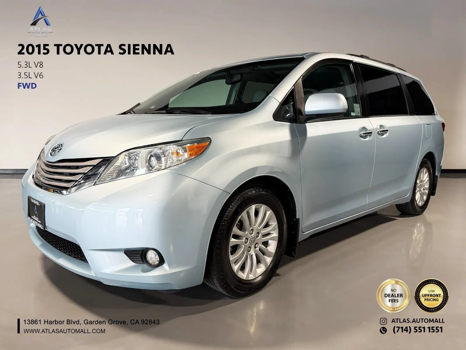 Used 2015 Toyota Sienna XLE Premium