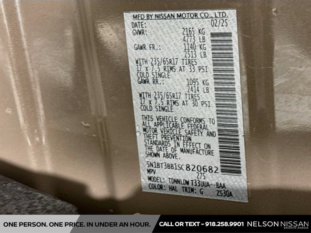 Certified 2025 Nissan Rogue SV AWD/4WD image 31
