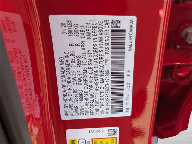 New 2026 Honda Civic Si image 16