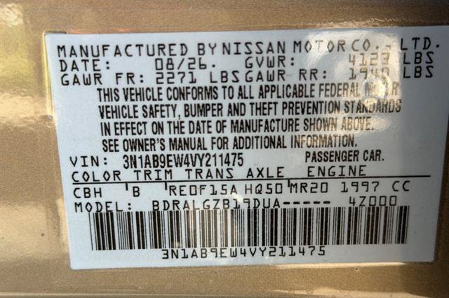 New 2027 Nissan Sentra SL w/ Floor Mat Package FWD image 33