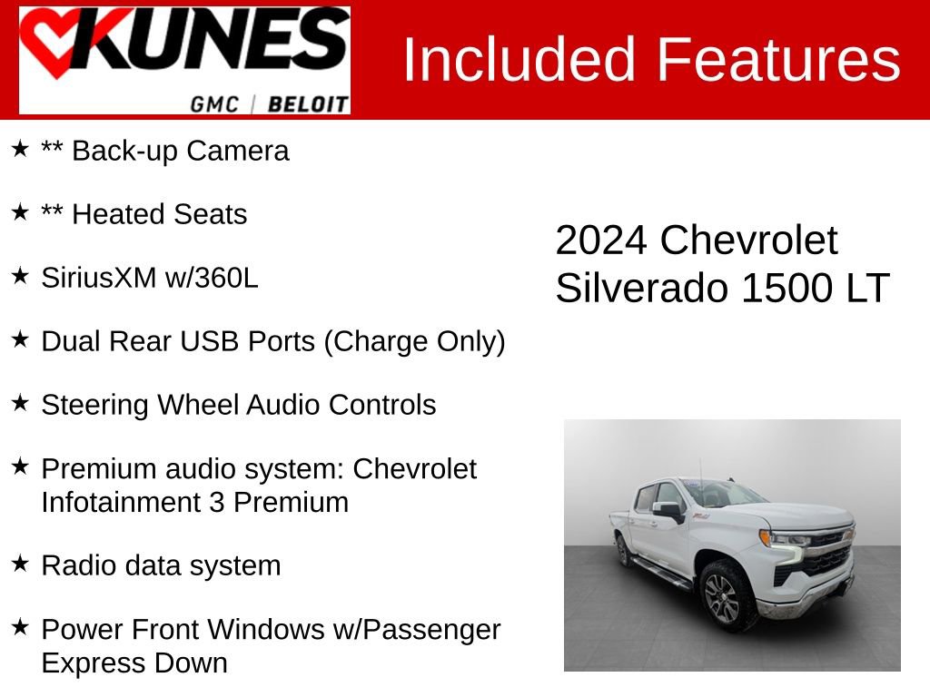Used 2024 Chevrolet Silverado 1500 LT image 2