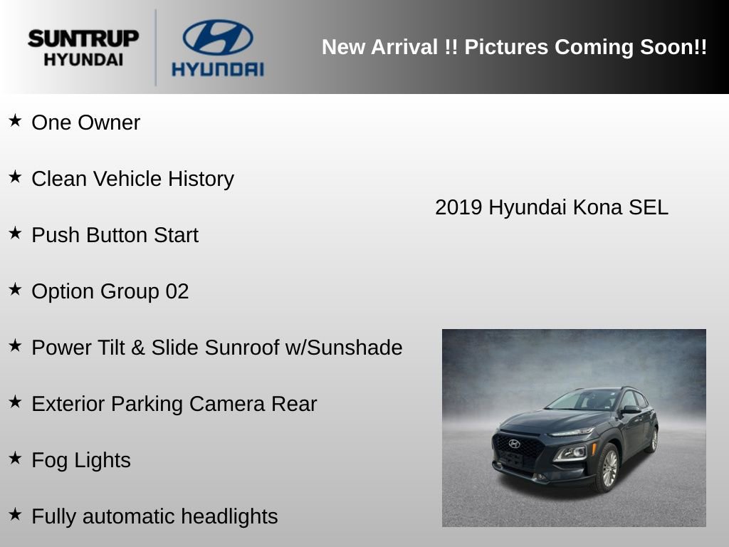 Used 2019 Hyundai Kona SEL w/ SEL Tech Package 02 image 5