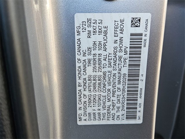 Used 2024 Honda CR-V EX-L image 16