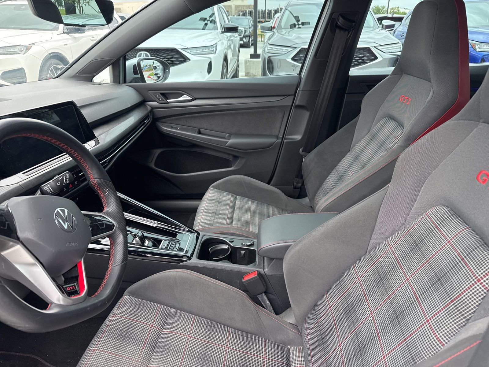 Used 2023 Volkswagen GTI SE w/ Black Wheel Package FWD image 8