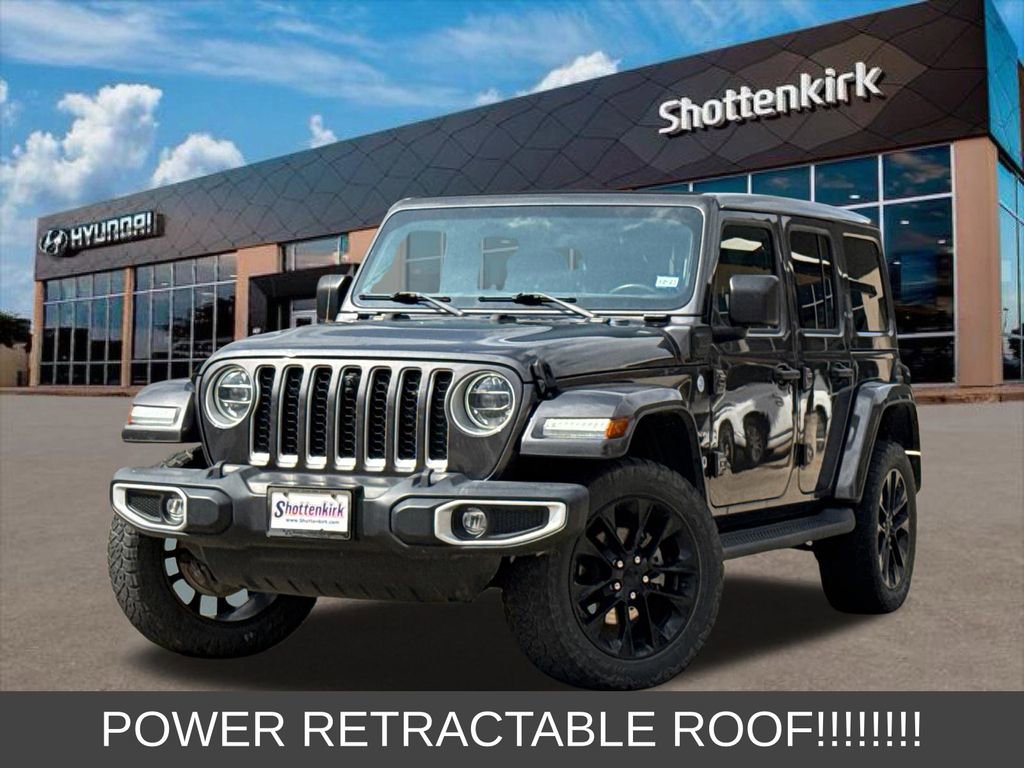 Used 2021 Jeep Wrangler Unlimited Sahara w/ Cold Weather Group image 1