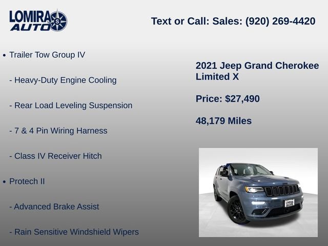 Used 2021 Jeep Grand Cherokee Limited X AWD/4WD image 27
