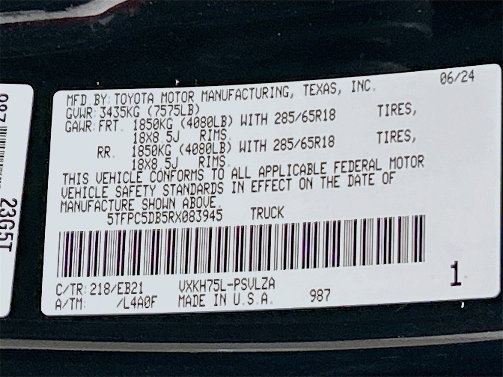 Used 2024 Toyota Tundra TRD Pro image 30