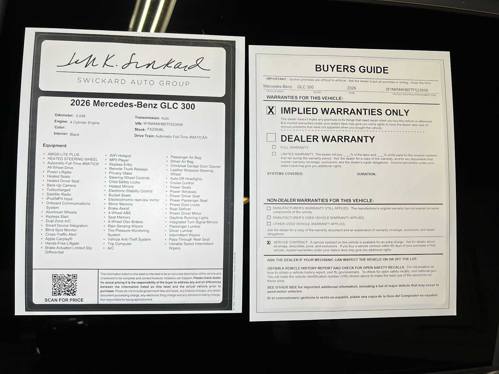 Certified 2026 Mercedes-Benz GLC 300 4MATIC image 45
