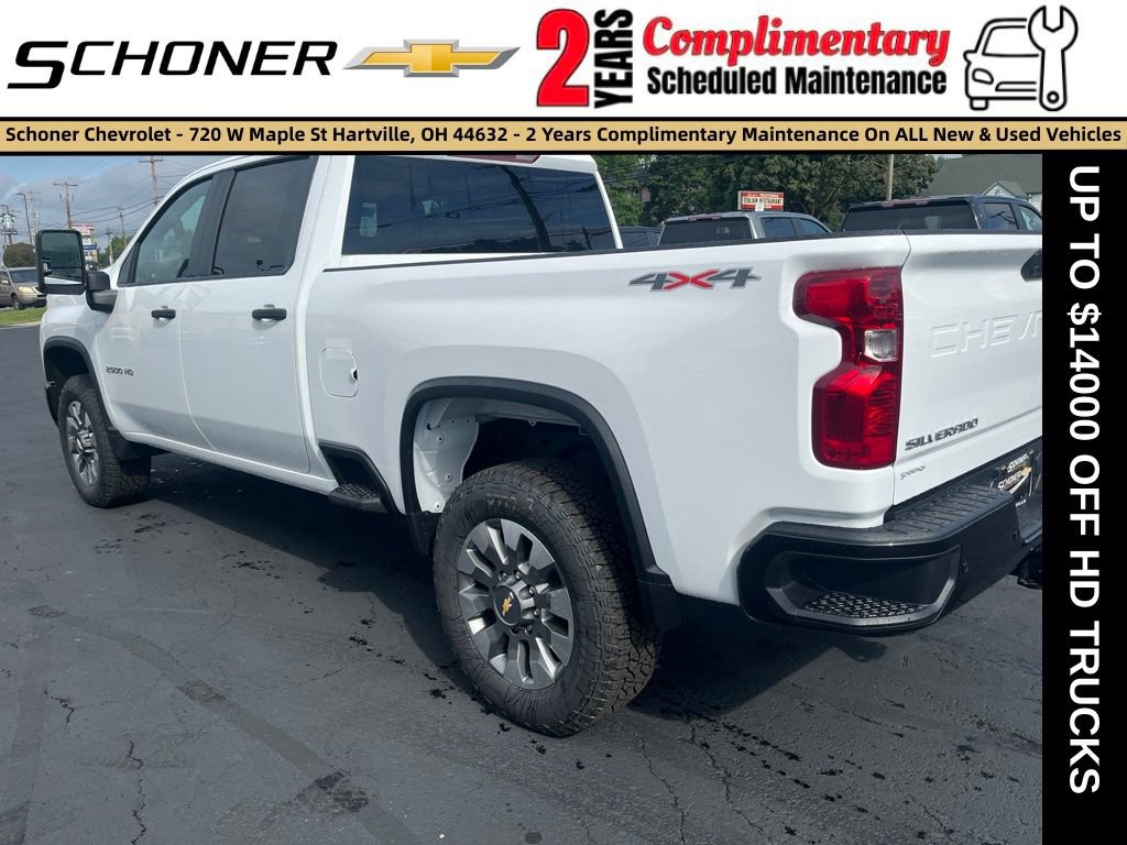 New 2026 Chevrolet Silverado 2500 Custom w/ Custom Value Package AWD/4WD image 3