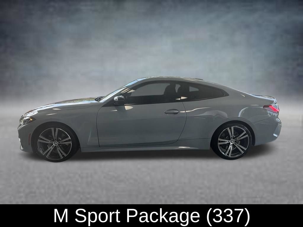 Used 2022 BMW 430i Coupe w/ M Sport Package RWD image 4
