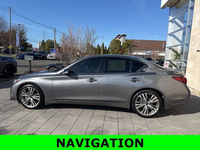 Certified 2023 INFINITI Q50 Sensory image 5