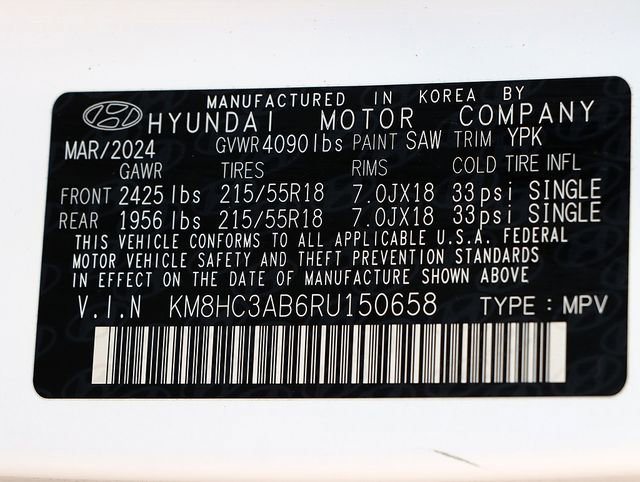Used 2024 Hyundai Kona SEL w/ Convenience Package image 30