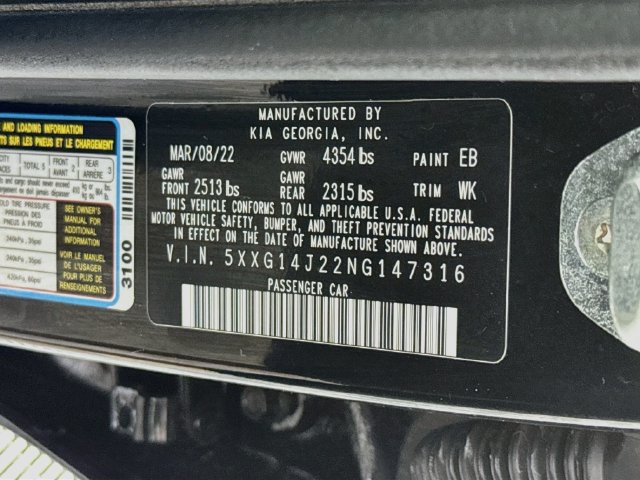 Used 2022 Kia K5 LXS FWD image 41