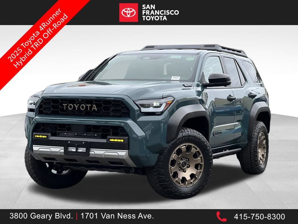 Certified 2025 Toyota 4Runner TRD Off-Road AWD/4WD image 1