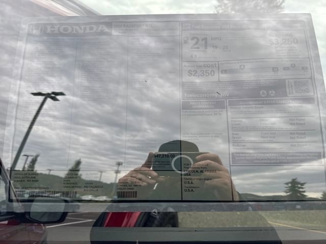 New 2026 Honda Passport RTL image 29