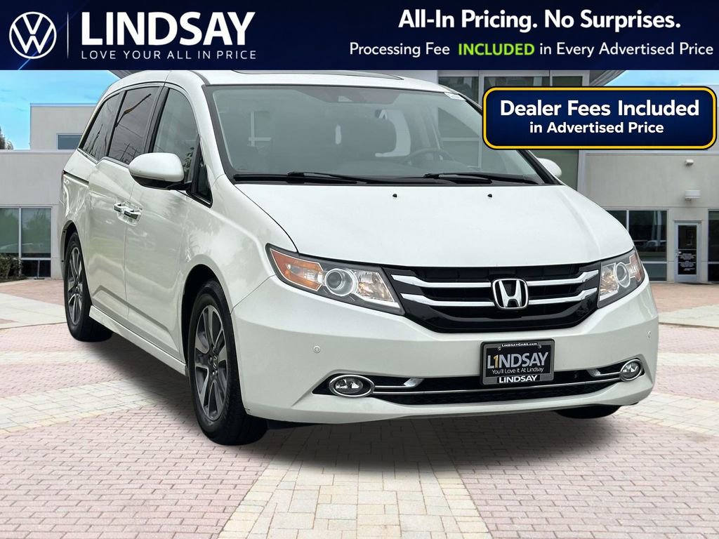 Used 2015 Honda Odyssey Touring Elite