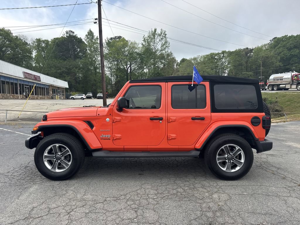 Used 2019 Jeep Wrangler Unlimited Sahara image 4