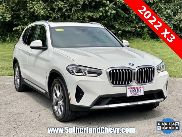 Used 2022 BMW X3 xDrive30i w/ Premium Package image 1