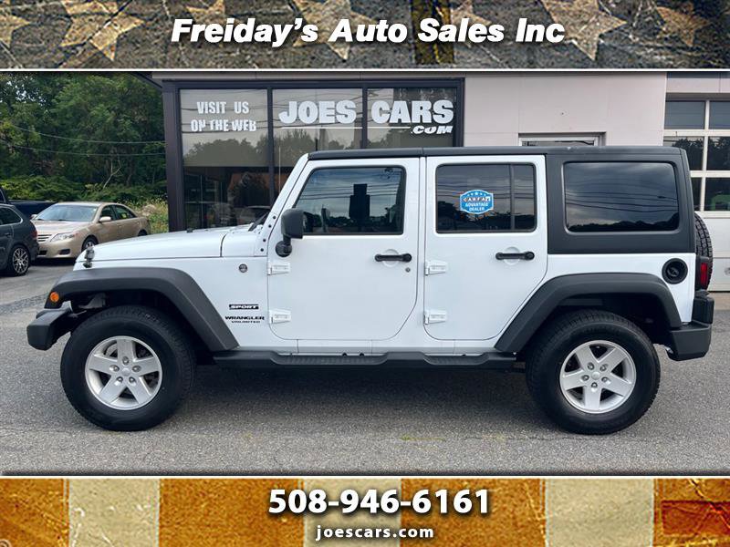 Used 2017 Jeep Wrangler Unlimited Sport w/ Quick Order Package 24S image 1