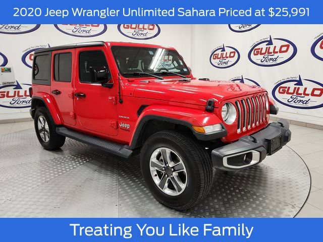 Used 2020 Jeep Wrangler Unlimited Sahara