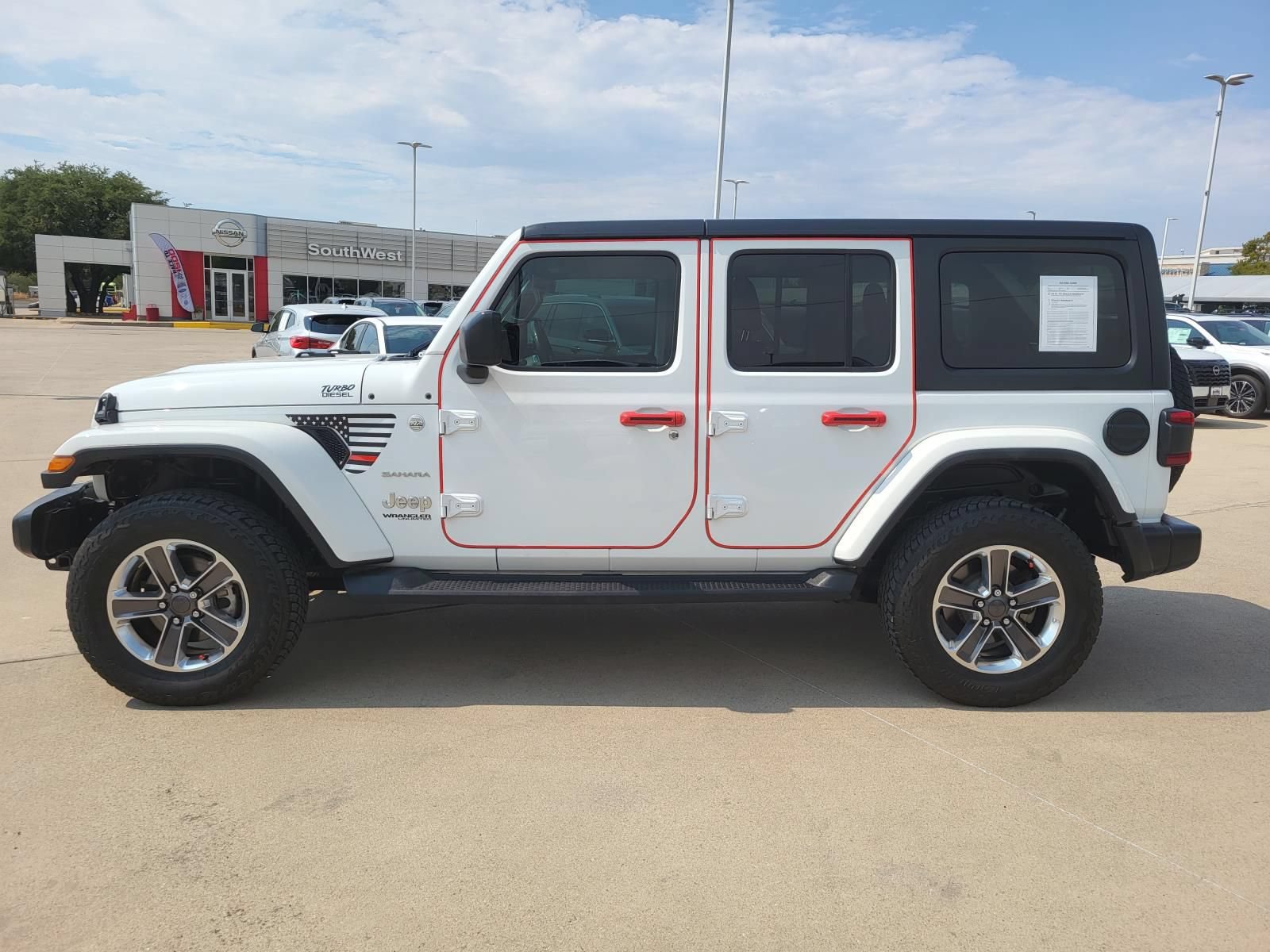 Used 2020 Jeep Wrangler Unlimited Sahara AWD/4WD image 8