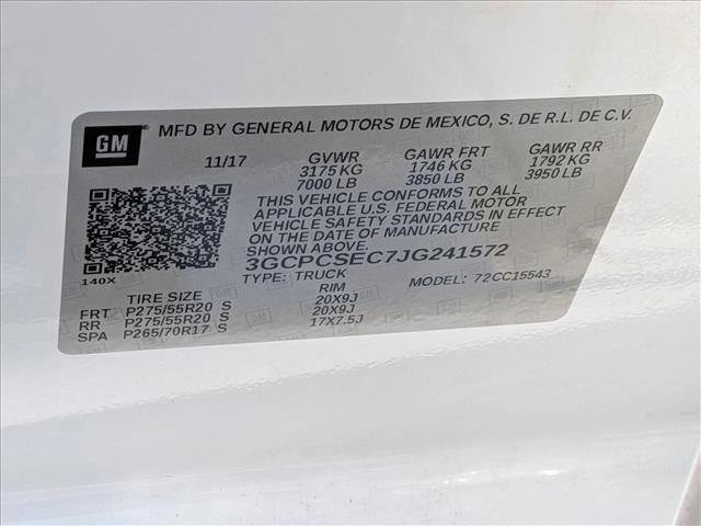 Used 2018 Chevrolet Silverado 1500 LTZ w/ Sport Package image 25